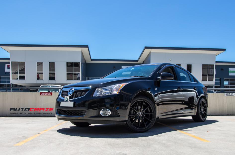 HOLDEN-CRUZE-PETROL--2013-ONWARDS--CONCAVE-MATTE-BLACK